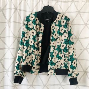 Floral Bomber Jacket
